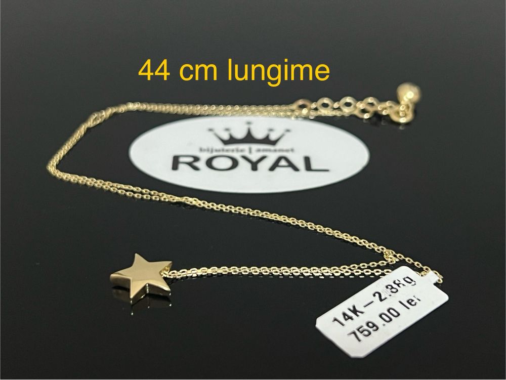 Bijuteria Royal CB : Lant aur 14k 2,38 grame
