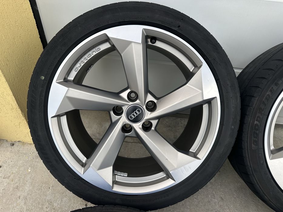 Jante ORIGINALE Audi pe 19’ tip Rotor / Turbine 5x112