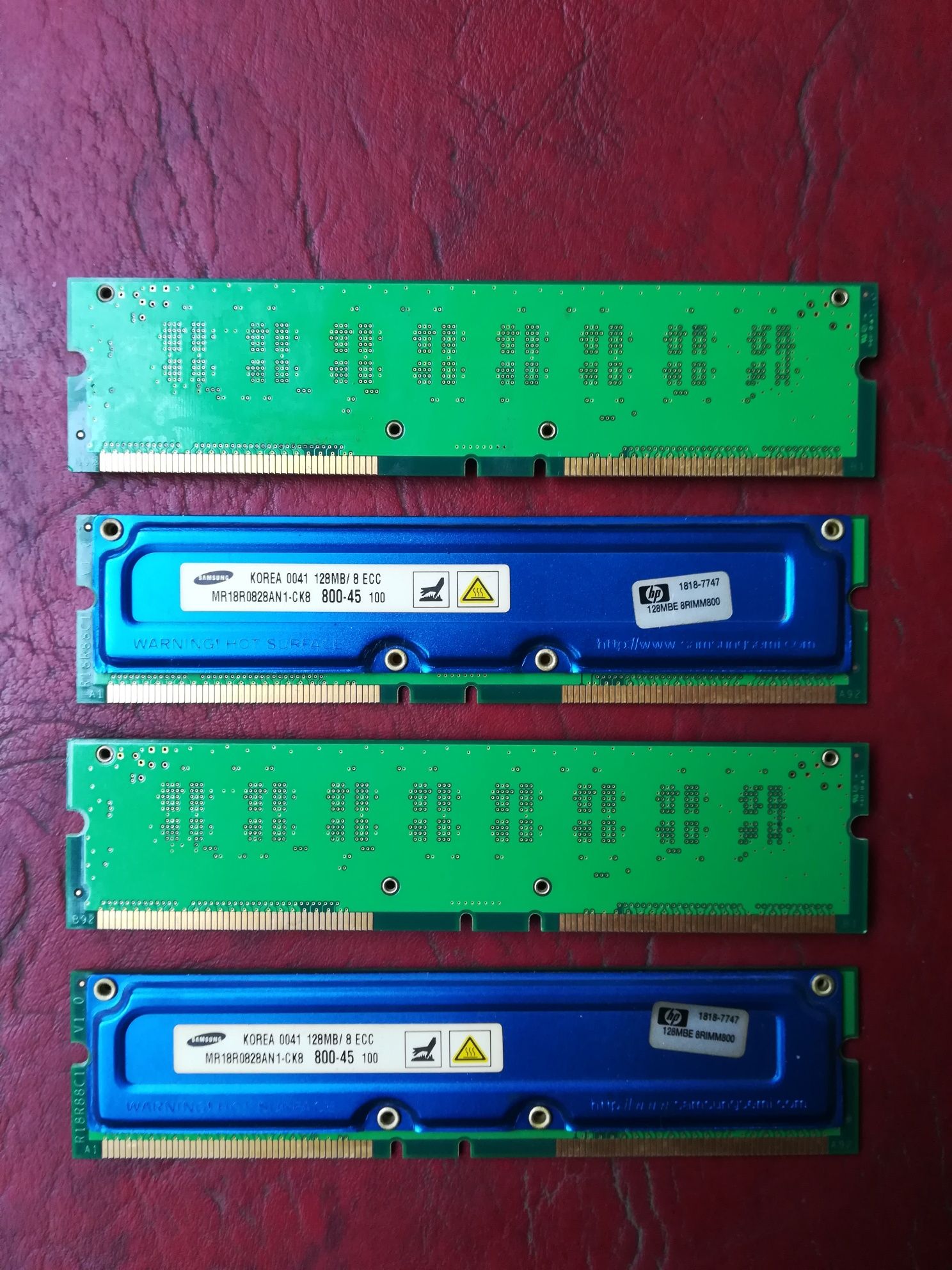 Memorii ram HP Vintage