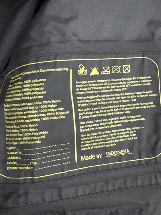 Мото, моторджийско DAINESE BERLİNO VERTİCAL DDRY / Водоустойчиво. М