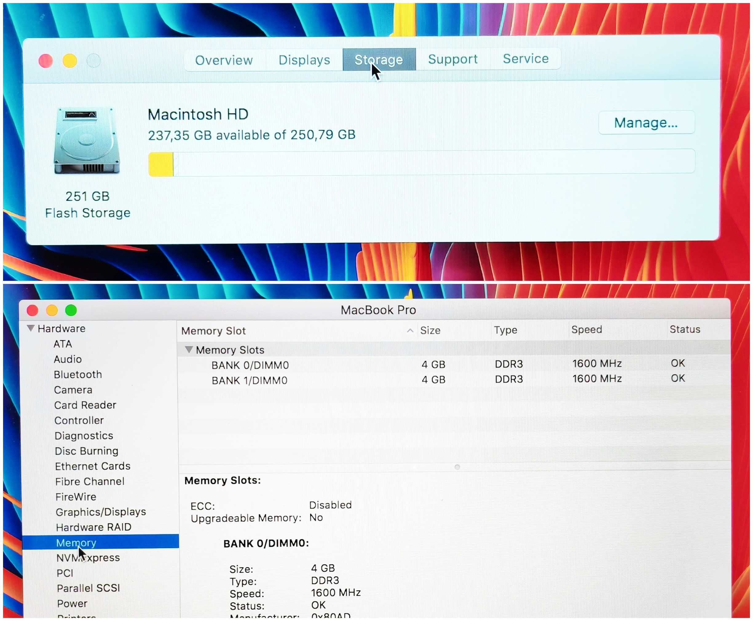 MacBook Pro 15.4 2013/8GB RAM/256GB SSD/2880x1800p Retina/A1398 НОВ
