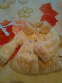 Детско пухкаво палтенце
