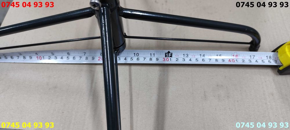 suport brad metalic NOU 45cm suruburi de M6 inox