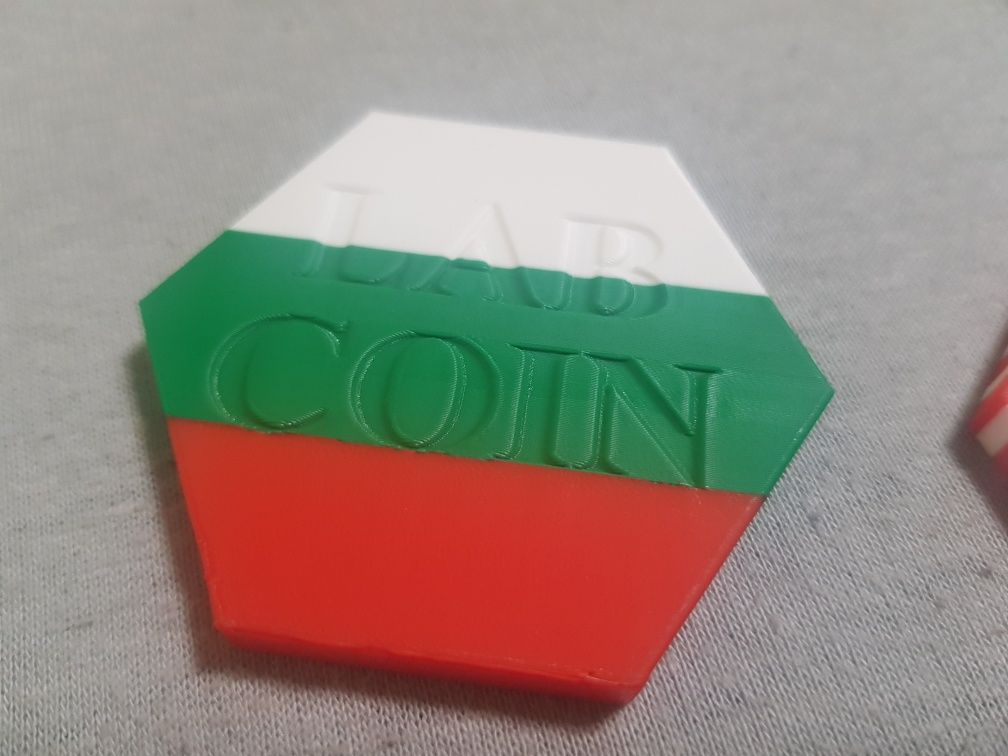 Койн Coin по поръчка на 3д принтер ( 3d printer )