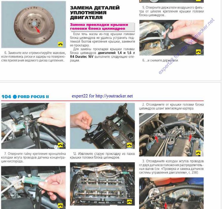 Форд Фокус-6 модела.Ръководства за техн.поддръжка и ремонт/на СD /