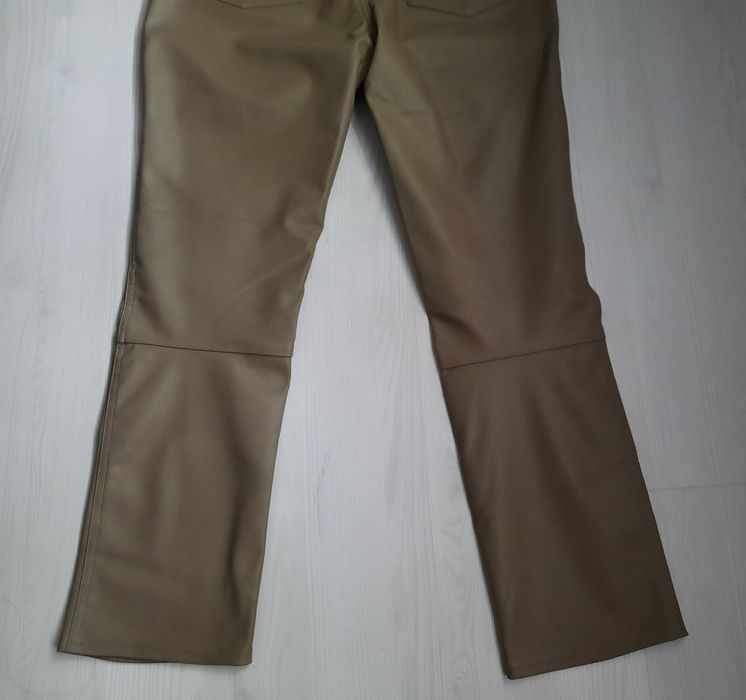 Pantalon piele, marca H&M, achiziție UK, mărimea L/40