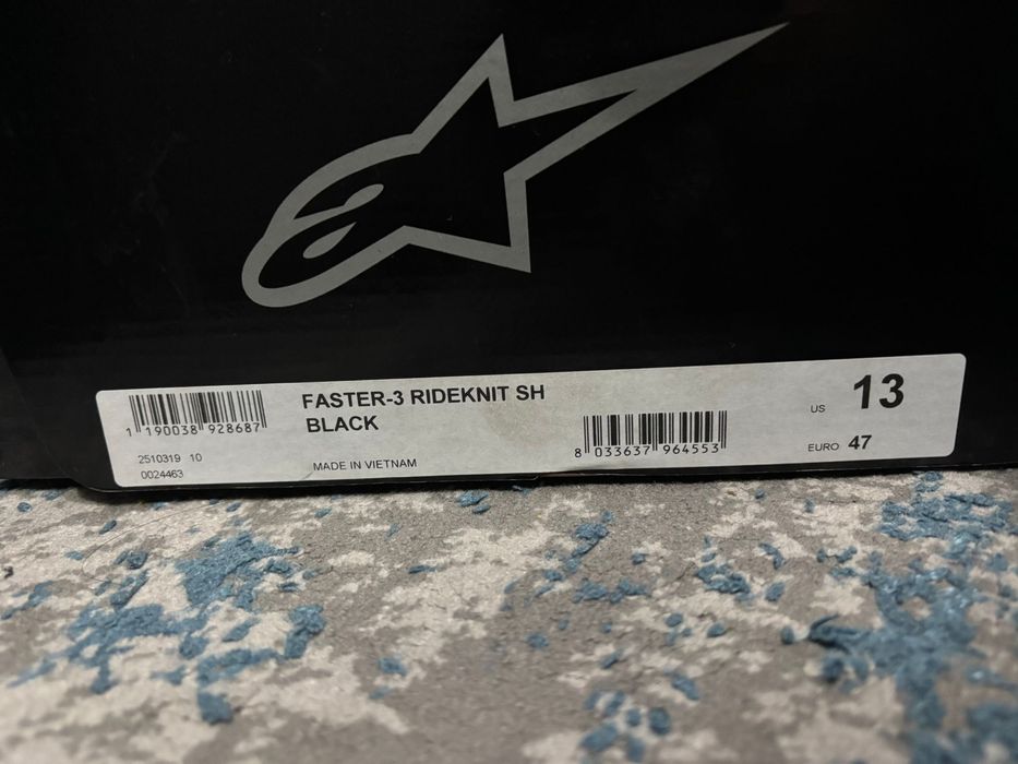 Ghete moto Alpinestars faster 3, marimea 47