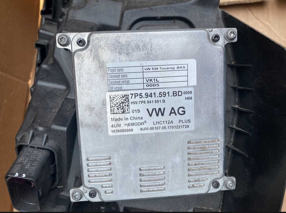 Фар уборудван WV Touareg III 3 Full Led