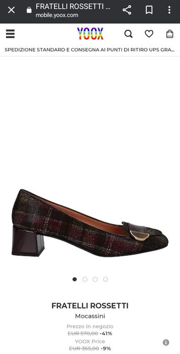 Pantofi Fratelli Rossetti integral piele naturală