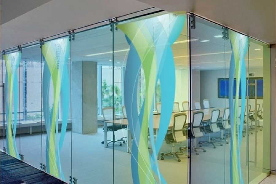 Печать на стекло Двухсторонняя