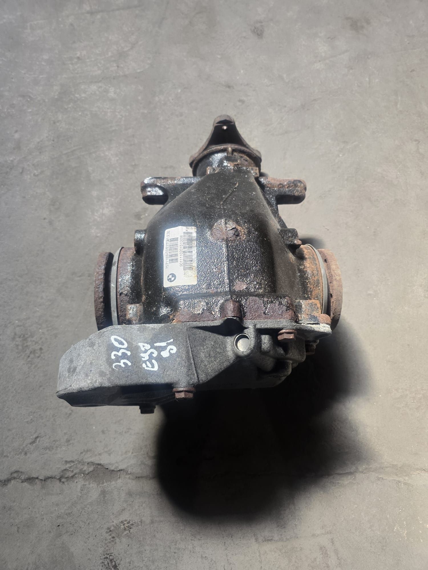 Grup spate BMW E90 E91 325 330d raport 2.35