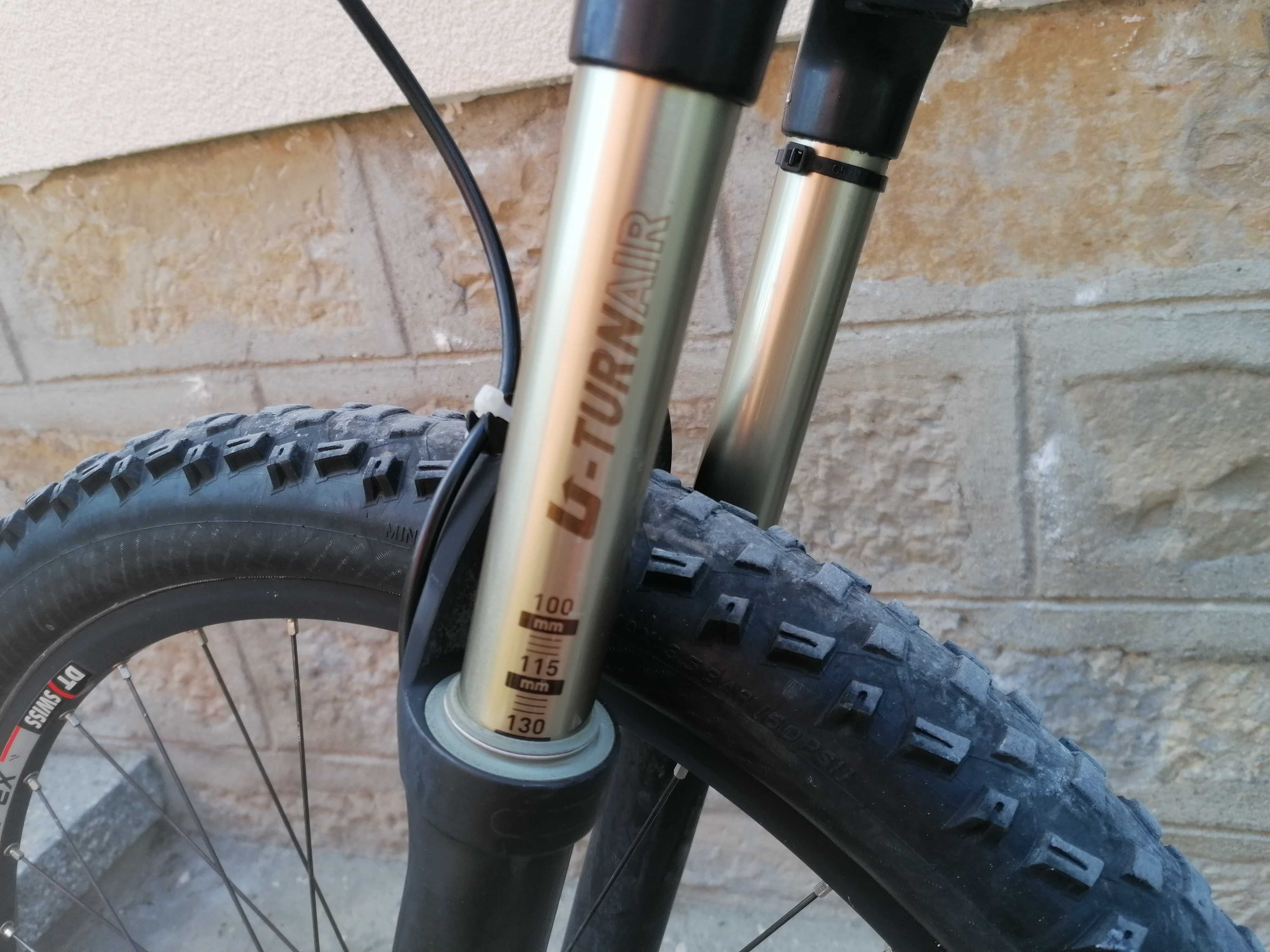 Алуминиев планински велосипед GHOST 26" с хидравлични спирачки мекица