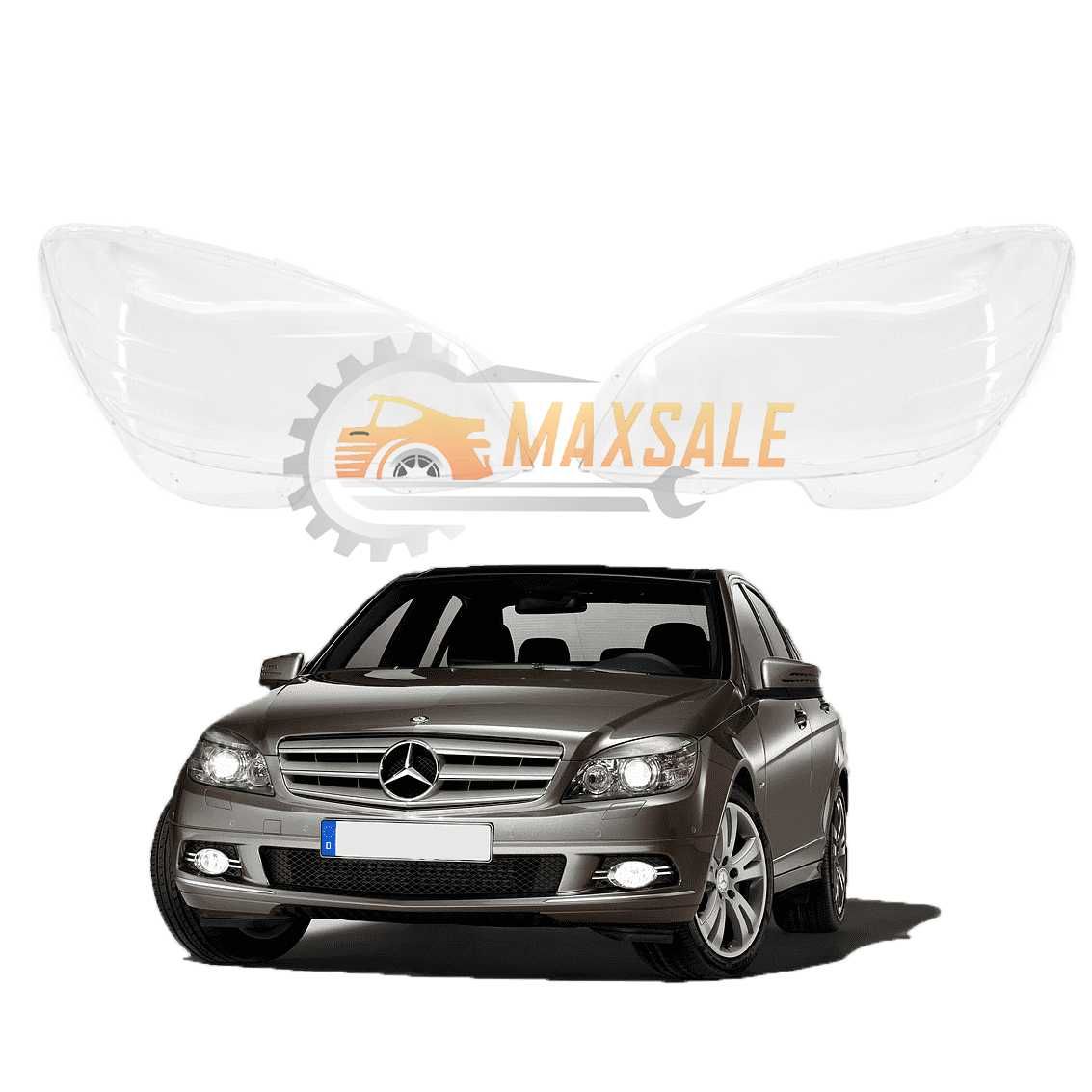 Капаци фарове Mercedes C-Class W204 (09-11) фар Мерцедес в204 комплект