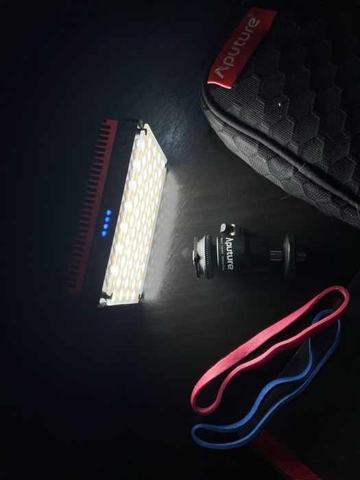 Накамерный свет Aputure AL-MX bi-colour