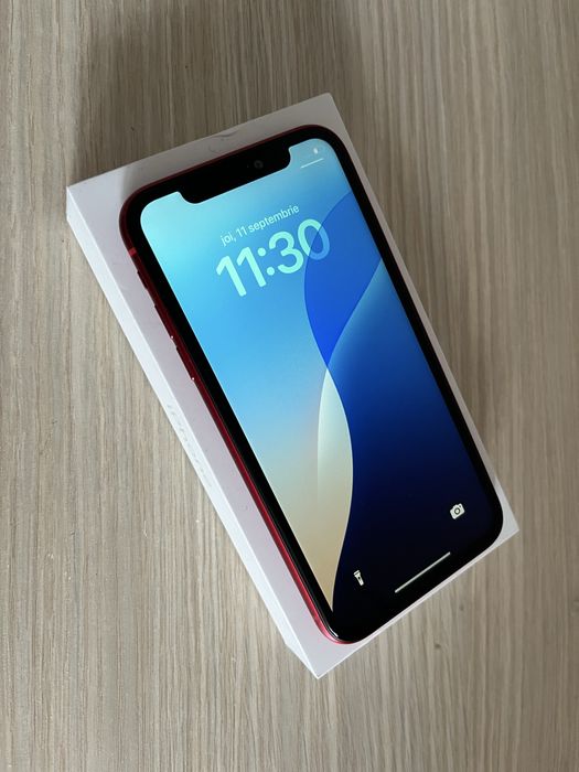 Iphone 11 Red 100% Bateria Neverlock Impecabil