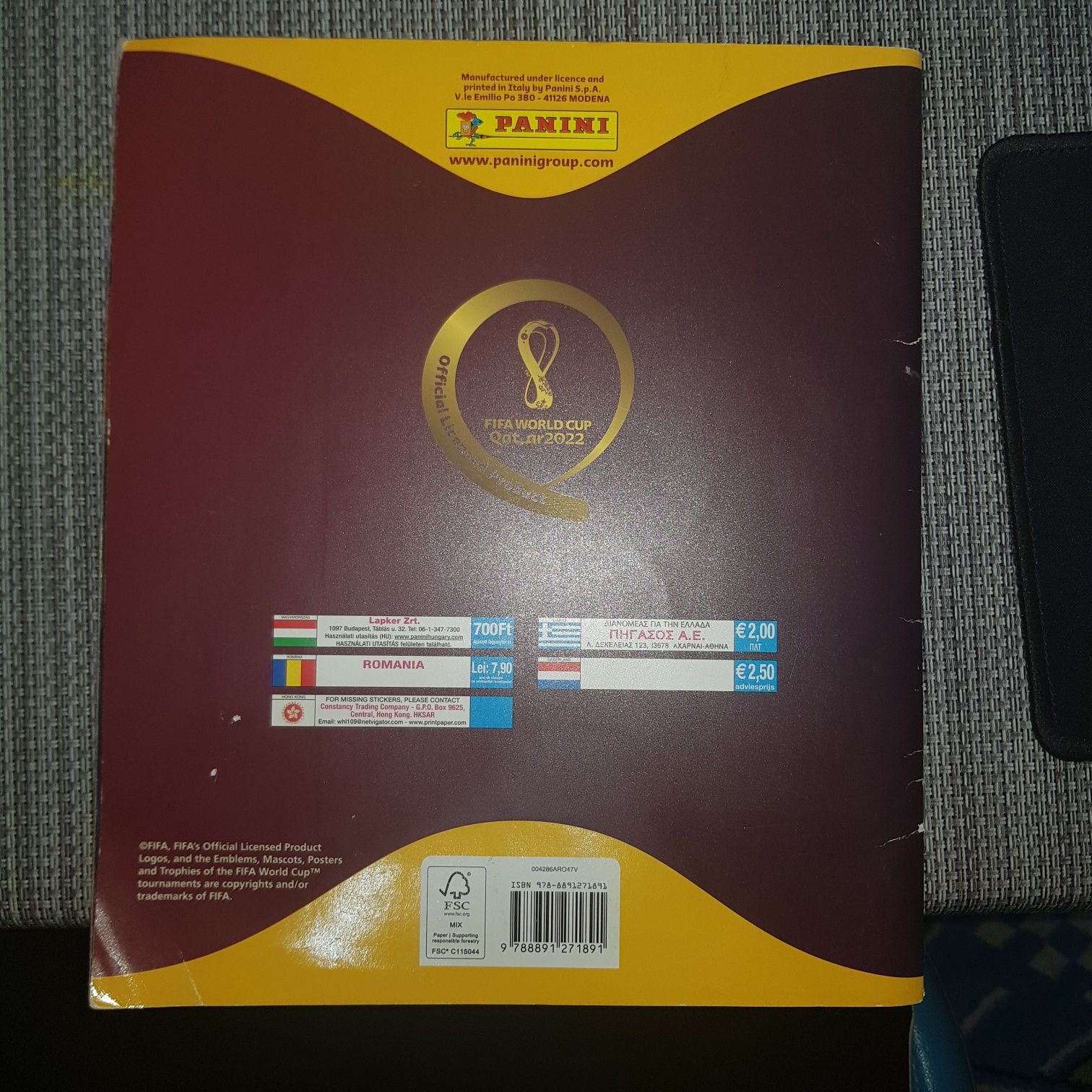 Panini Album WorldCup 2022
