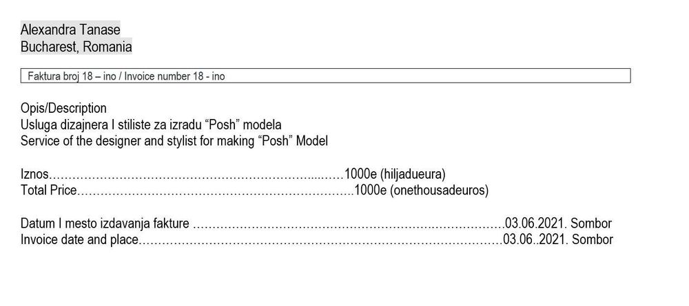 Rochie alba din doua piese