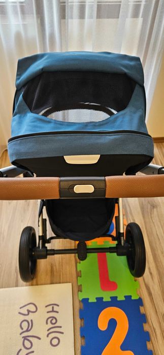 Cybex Balios S LUX+Кош-БЕЗУПРЕЧНА+зимно чувалче+дъждобран+комарник