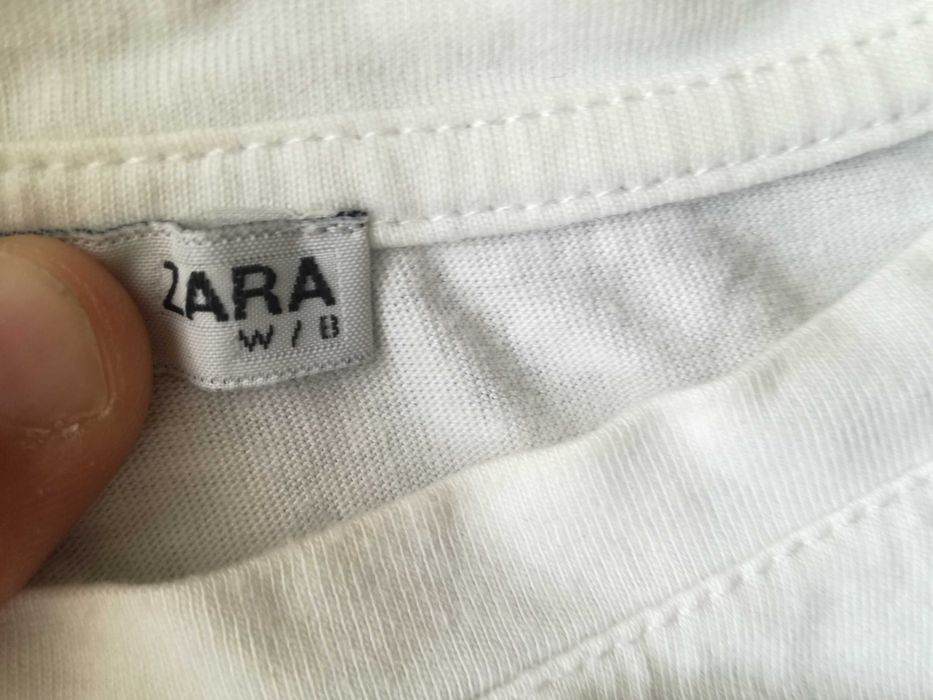 Продавам дамска тениска с интересна украшение-Португалско производство