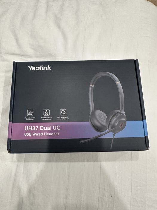 Продам наушники-гарнитуру Yealink UH 37 Dual UC