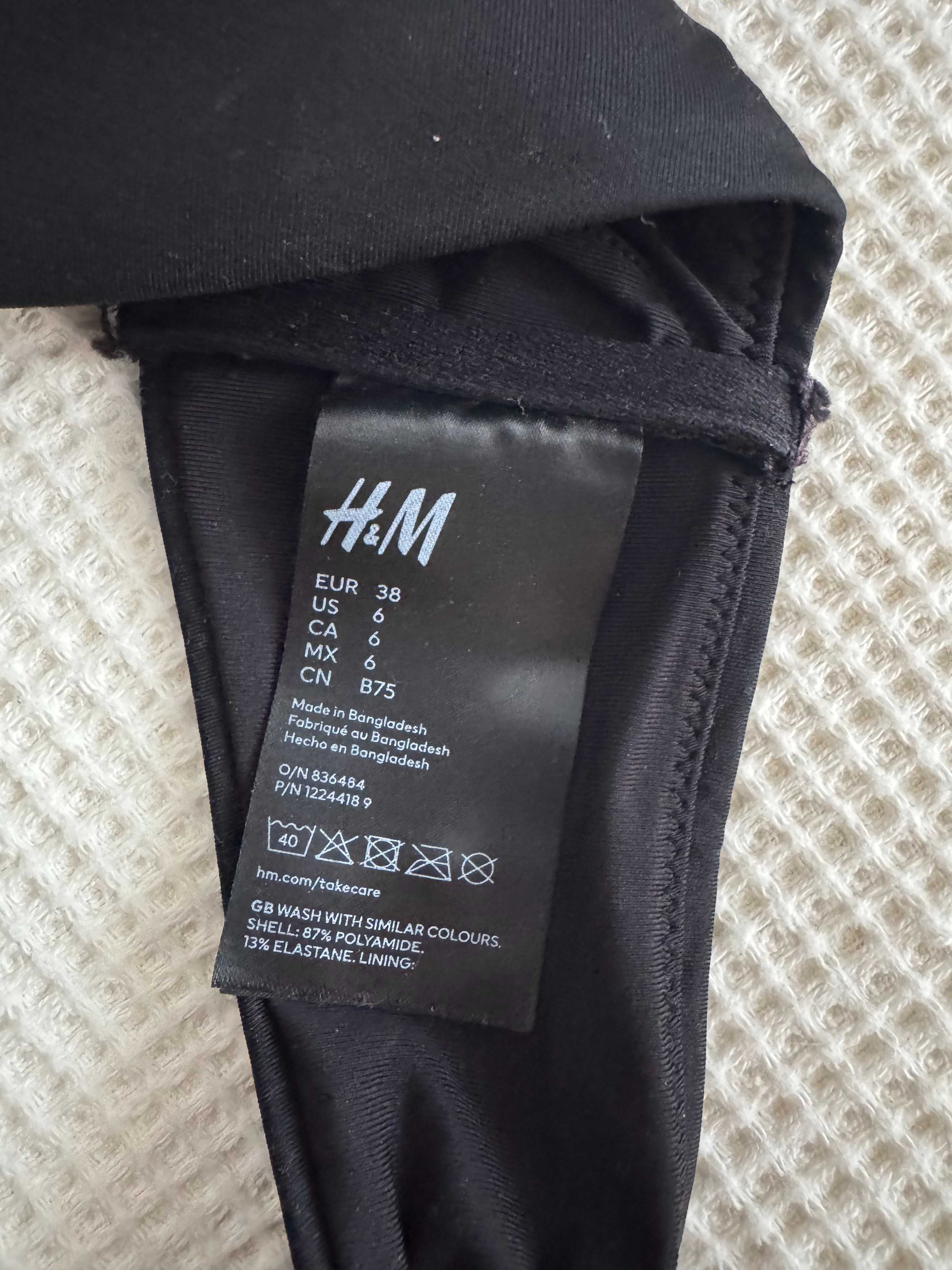 Черен бански от две части, H&M, 38 номер