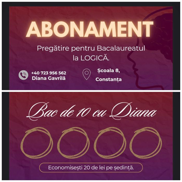 Meditatii logică bac