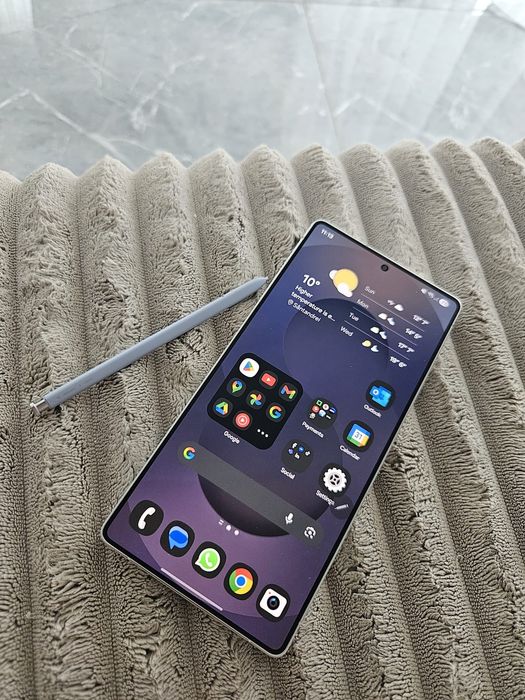 Ssamsung S25 Ultra, 512 gb, 12 gb silver blue