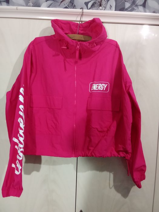 Стильная ветровка дождевик новая рр 9-10 лет