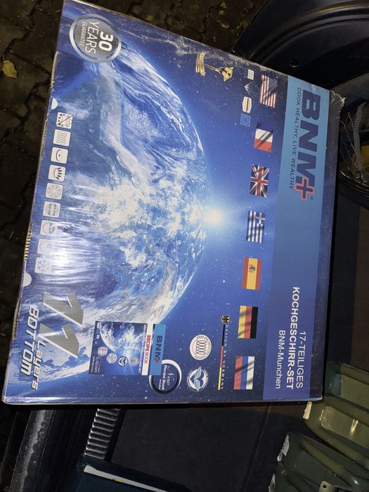 Set 17 vase pentru gatit BNM+, garantie 30 de ani, nou sigilat