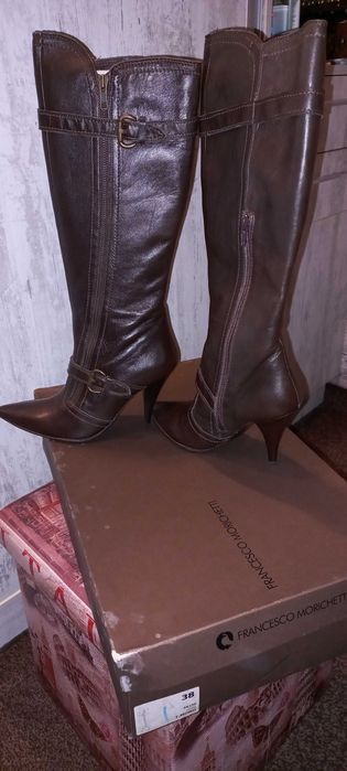 Промоция 110лв!!Дамски  стилни,оригинални ботуши Francesko Morichetti