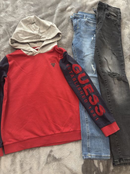 Блуза GUESS и дънки 10 години