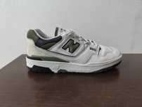 New Balance 550 White/Dark Olive