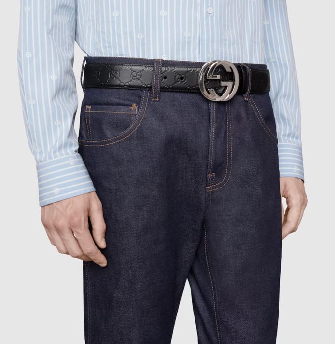 Мъжки колан Gucci