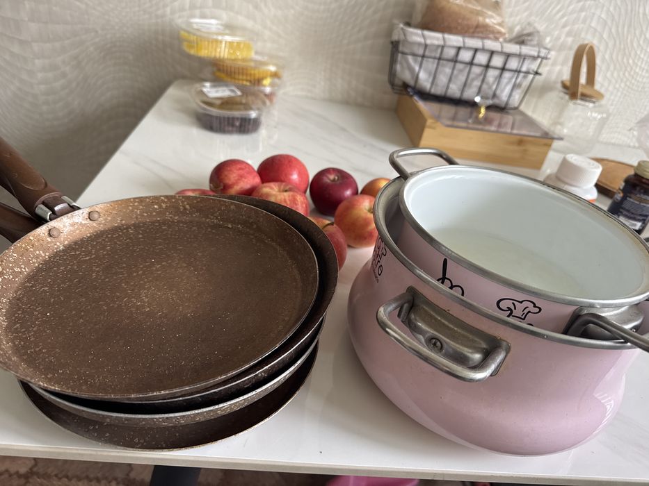 Кастрюли и сковородки