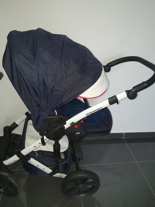 Carucior Krausman 3 in 1 Poema Navy