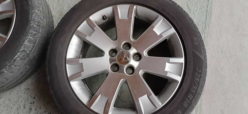 Roți/ jenți/ Alu /225/55/18 Outlander de vară  folosite 4 buc