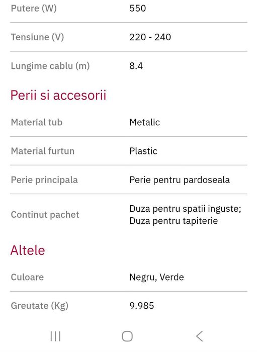Aspirator Rowenta silent force