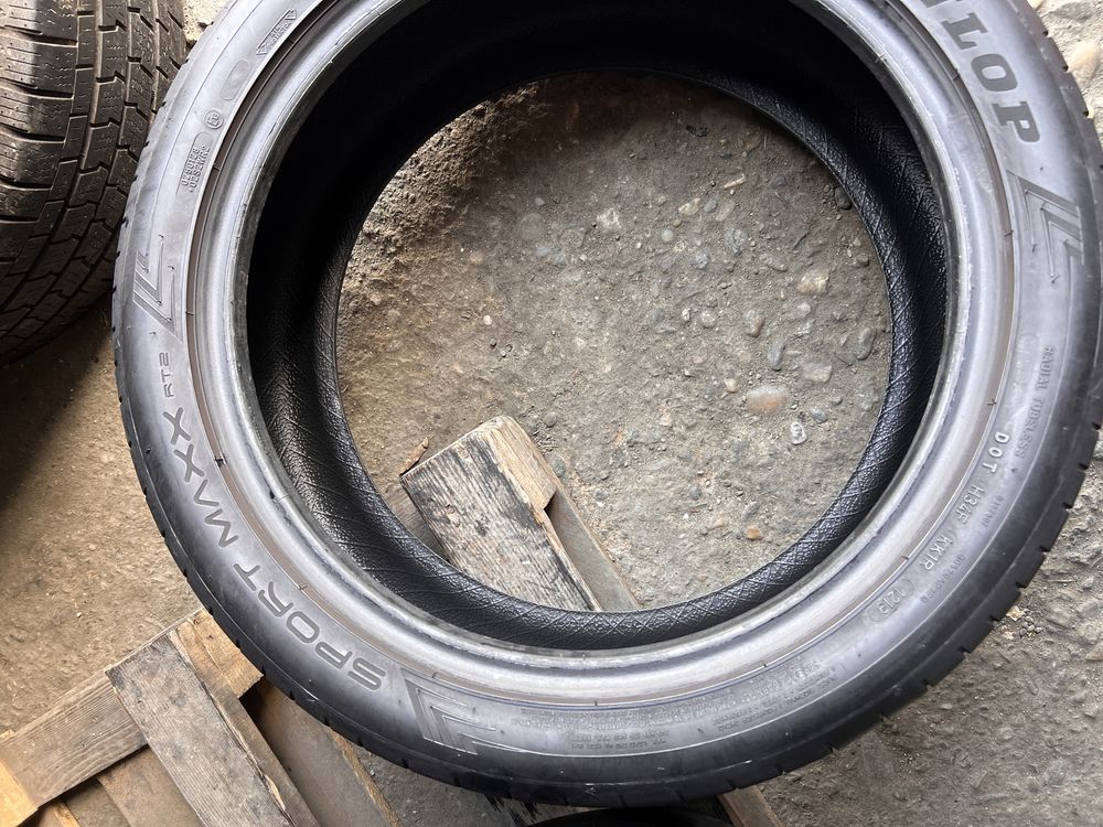 2 anvelope vara 225/45/18 , Dunlop , DOT 2019 , 5.8 mm