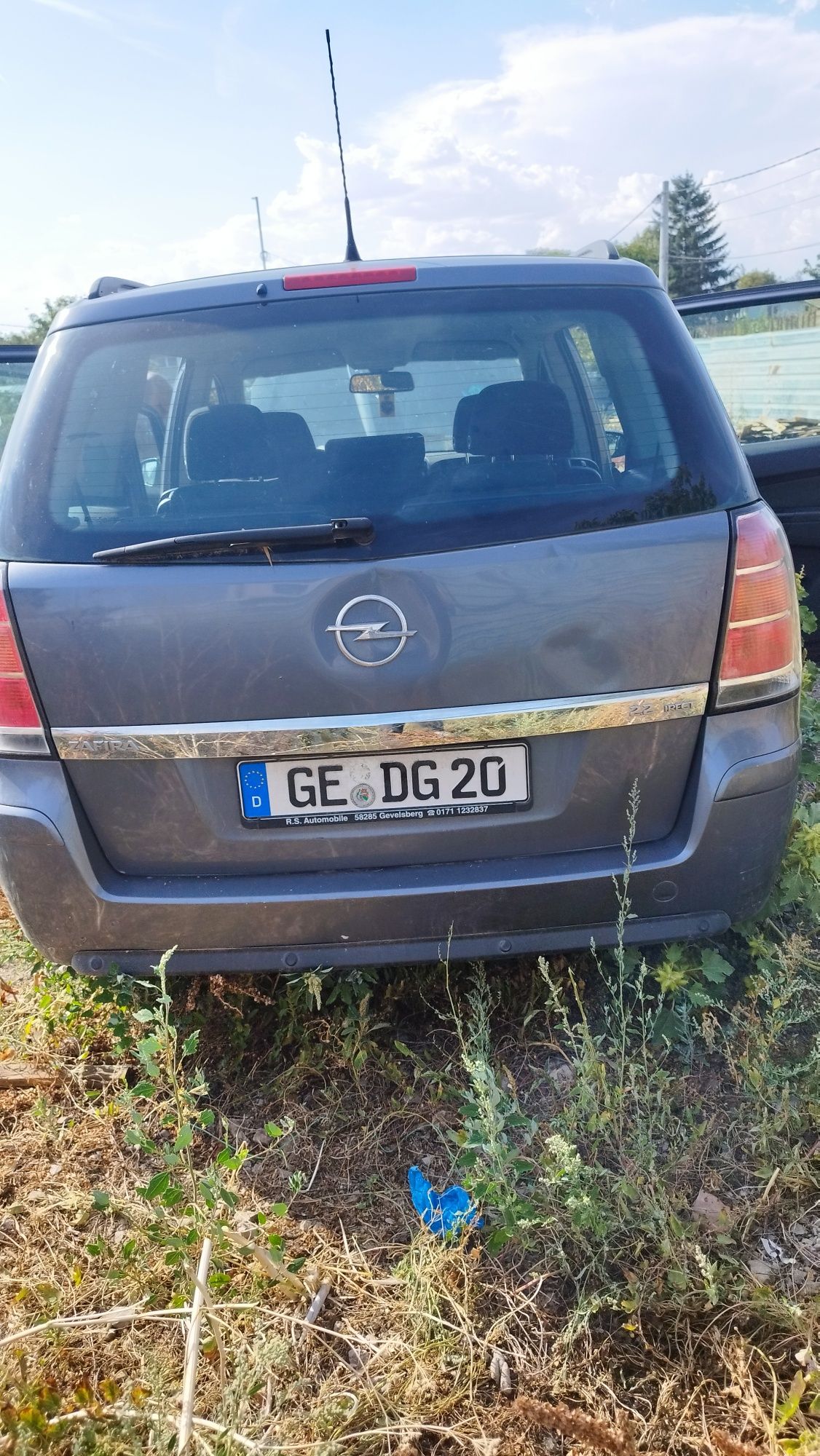 Opel zafira Б 2.2 бензин на части