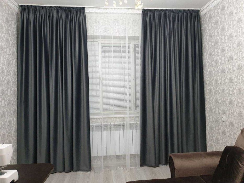 Графитовые затемнящие шторы со скидкой