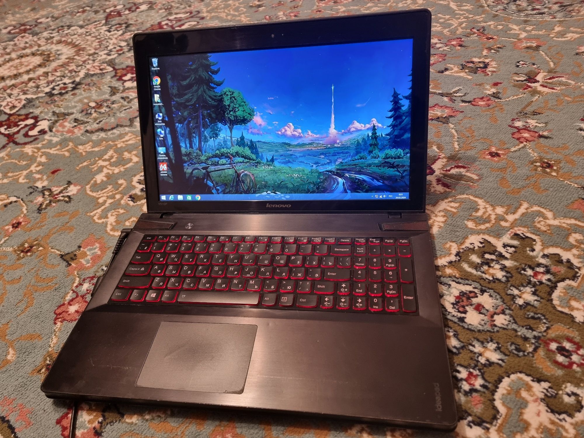 Lenovo Y510p игровой ноутбук