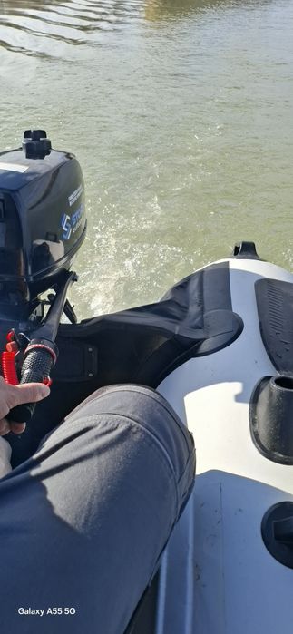 Barca gonflabila Kormoran  cu motor Storm