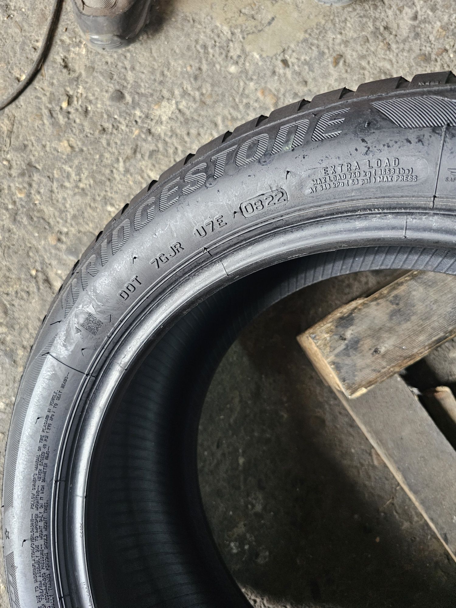 2 anvelope iarna 225 50 17 Bridgestone 2022 Runflat