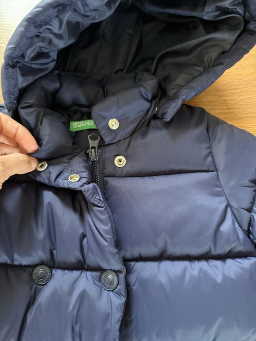 Дълго топло яке Benetton