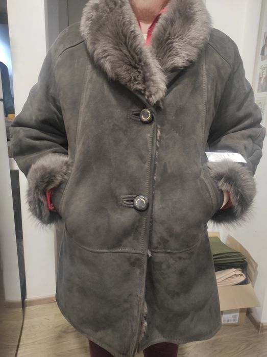 Cojoc dama blana naturala mar. 46-48 Italia