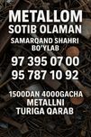 Metallom Metallollom Samarqand