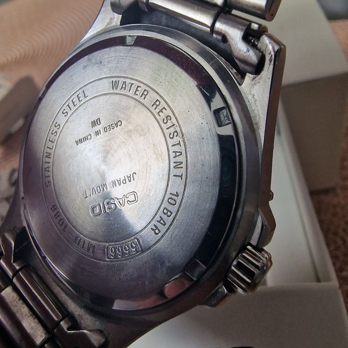 Ceas Casio Cronograf MTD-1086 baterie nouă