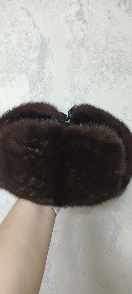 Продаю мужскую норковую шапку