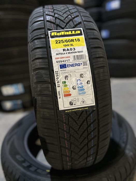 Нови всесезонни ROTALLA RA03 225/60R18 104V XL НОВ DOT 2256018