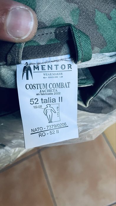 Tinuta COMBAT 52cu2 fortele terestre